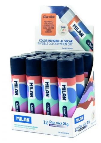BARRA de PEGAMENTO MILAN 21g MEDIANA THE FUN AZUL
