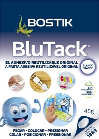 MASILLA ADHESIVA BLU-TACK BLANCO