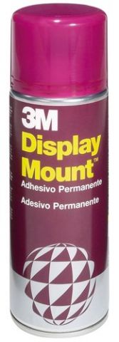 PEGAMENTO en SPRAY 3M 400ml DISPLAY MOUNT (bote MO