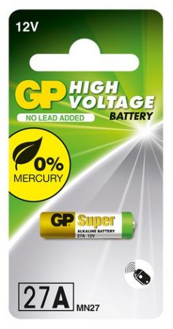 PILAS ALCALINA GP 027A 12 VOLTIOS B/1 (G402)