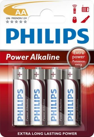 PILAS PHILIPS POWERLIFE LR06 SUPER ALCALINA BLISTE
