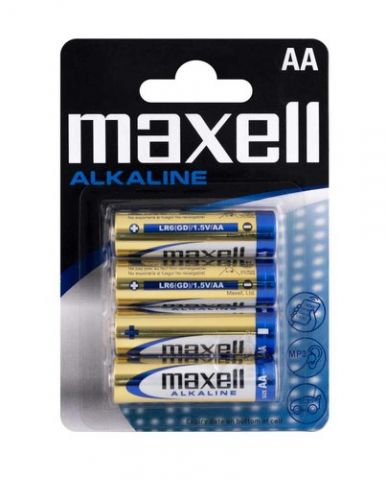 PILAS ALCALINA MAXELL LR06 BLISTER DE 4 (M005)