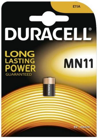 PILAS DURACELL ALCALINA MN11 6V BLISTER de 1