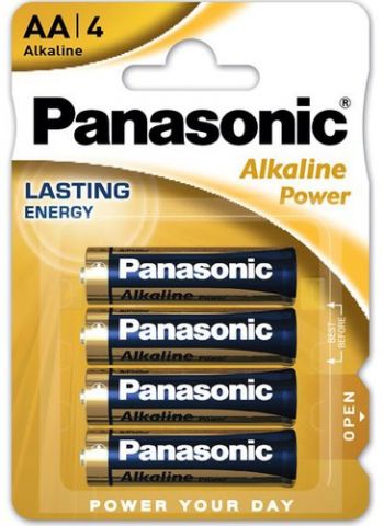 PILAS PANASONIC ALKALINE POWER AA LR06 BLISTER DE