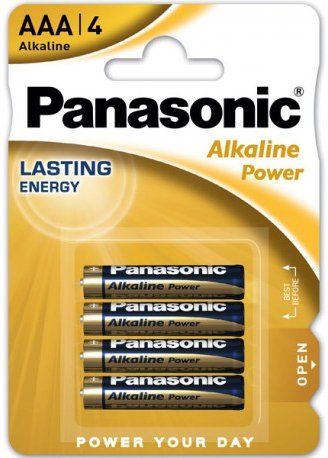 PILAS PANASONIC ALKALINE POWER AAA LR03 BLISTER DE