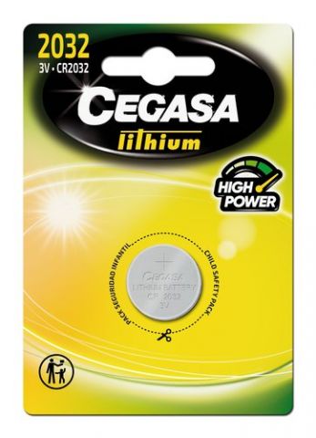 PILAS CEGASA MICRO CR2032 3V BLISTER DE 1