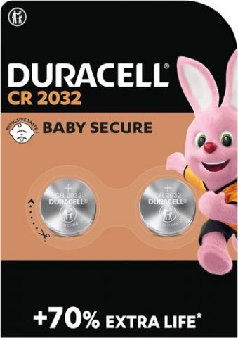 PILAS DURACELL DL2032 BLISTER de 2
