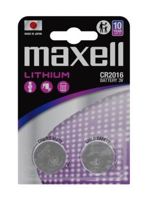 PILAS MAXELL MICRO CR2016 3V BLISTER DE 2 (M223)