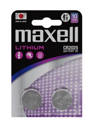 PILAS MAXELL MICRO CR2025 3V BLISTER DE 2 (M224)