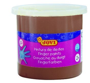 PINTURA de DEDOS JOVI 125 ml (bote) MARRON