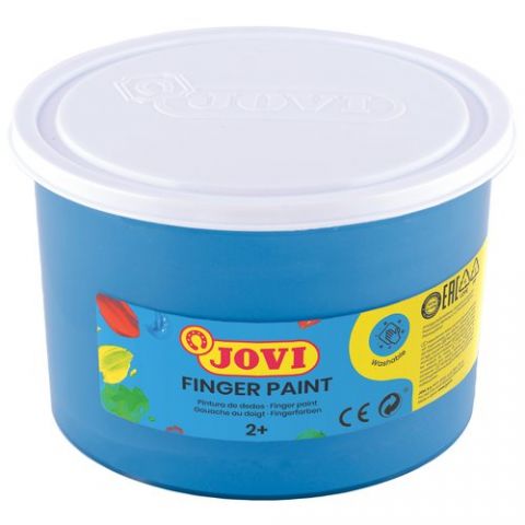 PINTURA de DEDOS JOVI 500 ml (bote) AZUL