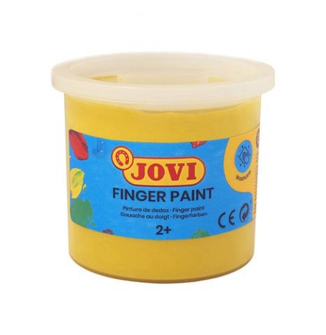 PINTURA de DEDOS JOVI 125 ml (bote) AMARILLO