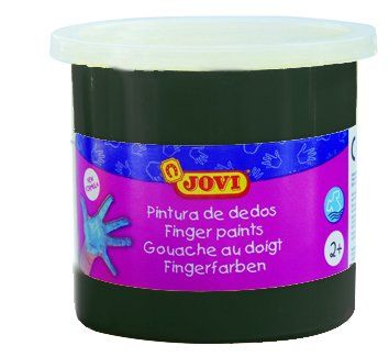 PINTURA de DEDOS JOVI 125 ml (bote) NEGRO