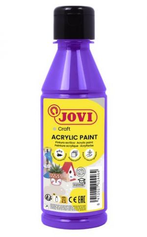 PINTURA LATEX JOVI DECOR 250 ml (botella) VIOLETA