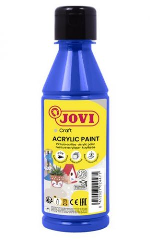 PINTURA LATEX JOVI DECOR 250 ml (botella) AZUL ULT