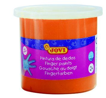 PINTURA de DEDOS JOVI 125 ml (bote) NARANJA
