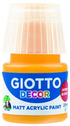PINTURA ACRILICA GIOTTO 25 ml (bote) AMARILLO OSCU