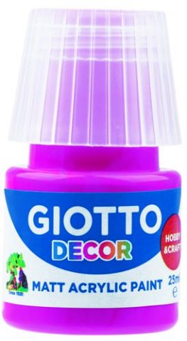 PINTURA ACRILICA GIOTTO 25 ml (bote) MAGENTA