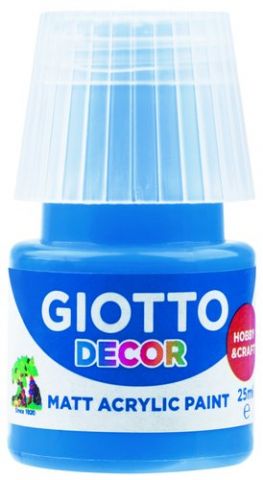 PINTURA ACRILICA GIOTTO 25 ml (bote) AZUL COBALTO