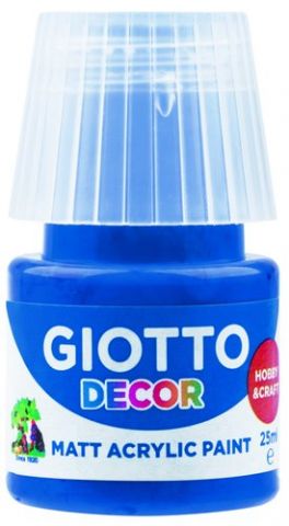 PINTURA ACRILICA GIOTTO 25 ml (bote) AZUL ULTRAMAR