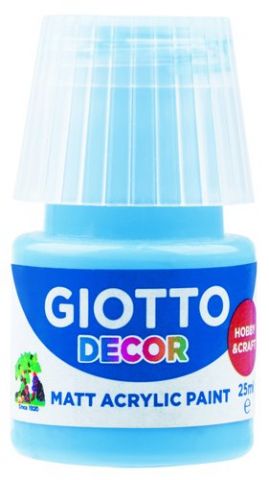 PINTURA ACRILICA GIOTTO 25 ml (bote) AZUL CELESTE