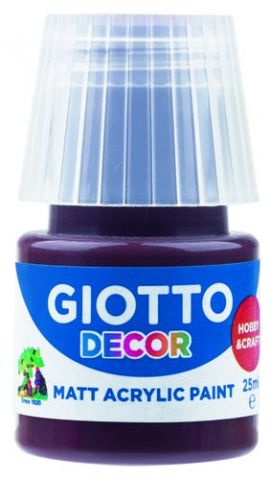 PINTURA ACRILICA GIOTTO 25 ml (bote) SEPIA