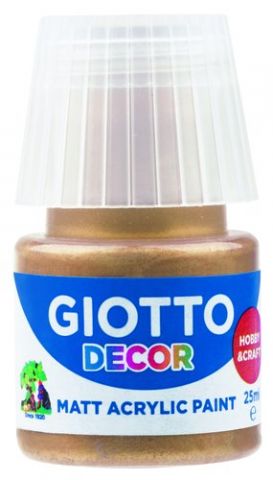PINTURA ACRILICA GIOTTO 25 ml (bote) ORO