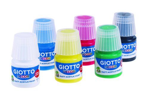 PINTURA ACRILICA GIOTTO 25 ml (bote) COLORES SURTI