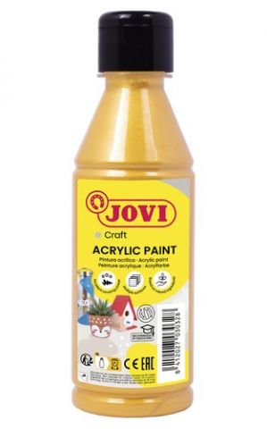 PINTURA LATEX JOVI DECOR 250 ml (botella) ORO