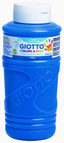 PINTURA de DEDOS GIOTTO 750 ml (bote) AZUL