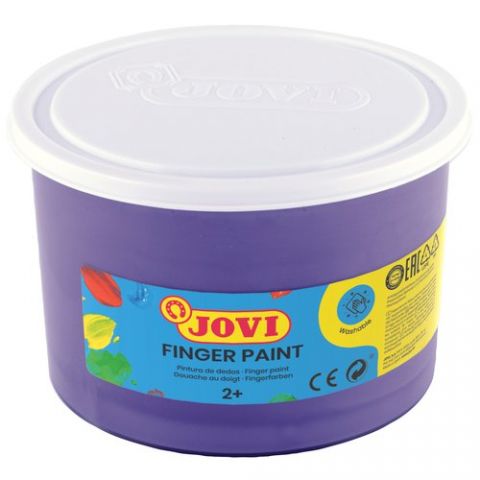 PINTURA de DEDOS JOVI 500 ml (bote) VIOLETA