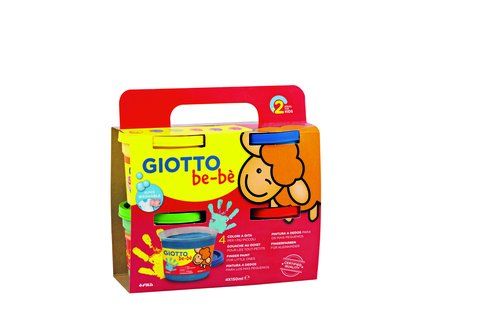 PINTURA de DEDOS GIOTTO BEBE 4x150g