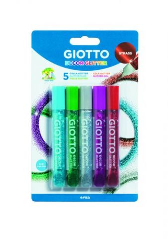 COLA GIOTTO GLITTER DECOR STRASS (tubo) 10,5ml. BL