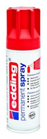 PINTURA ACRILICA EDDING PERMANENT SPRAY 200 ml ROJ