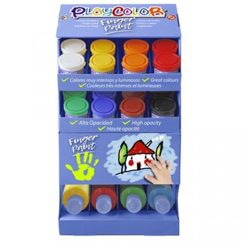 PINTURA de DEDOS PLAYCOLOR FINGER PAINT BASIC SURT