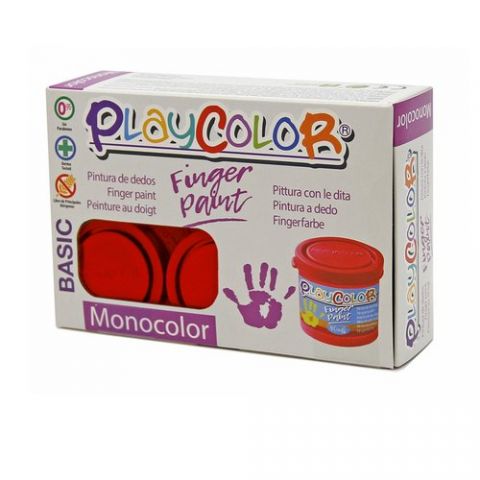 PINTURA de DEDOS PLAYCOLOR BASIC 40 ml (bote) MONO