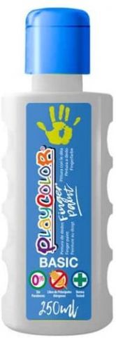 PINTURA de DEDOS PLAYCOLOR BASIC 250 ml (bote) BLA
