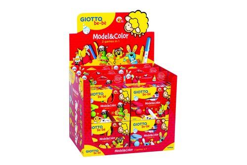 PASTA de MODELAR GIOTTO SET MODEL&COLOR 2 JUEGOS E