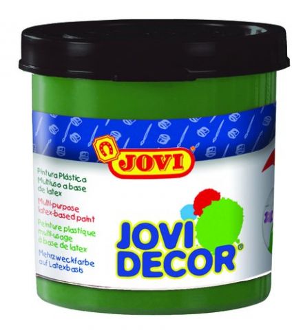 PINTURA LATEX JOVI DECOR  55 ml (bote) VERDE MEDIO