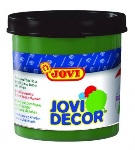 PINTURA LATEX JOVI DECOR  55 ml (bote) VERDE OSCUR