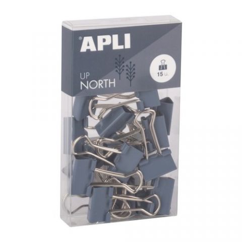 PINZA PALA ABATIBLE APLI UP NORTH AZUL 19 mm. CAJA