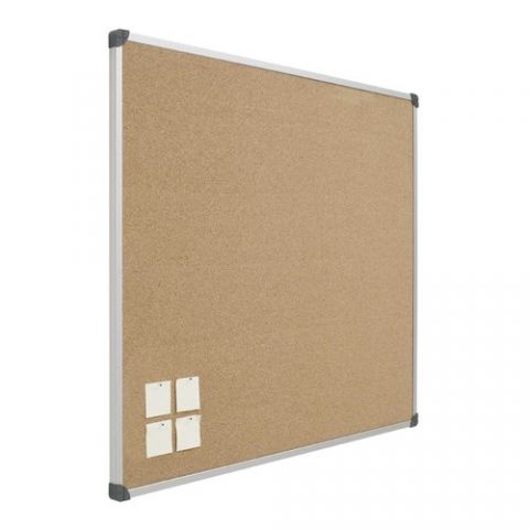 PIZARRA TABLERO CORCHO          100X120 M. ALUMINI