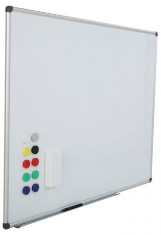 PIZARRA BLANCA ROCADA MAGNETICA VITRIFICADA MARCO