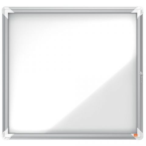 VITRINA NOBO de EXTERIOR BLANCA MAGNETICA para  6