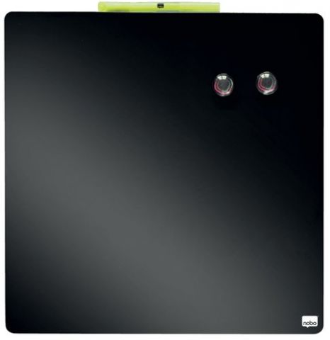 PIZARRA HOGAR MAGNETICA NOBO 36x36 cm NEGRA