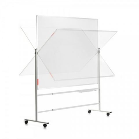 PIZARRA BLANCA ROCADA VOLTEABLE 120x90 LACADA con