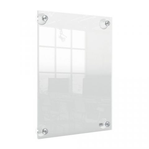 PORTAPOSTER NOBO MURAL A4 ACRILICO TRANSPARENTE RE