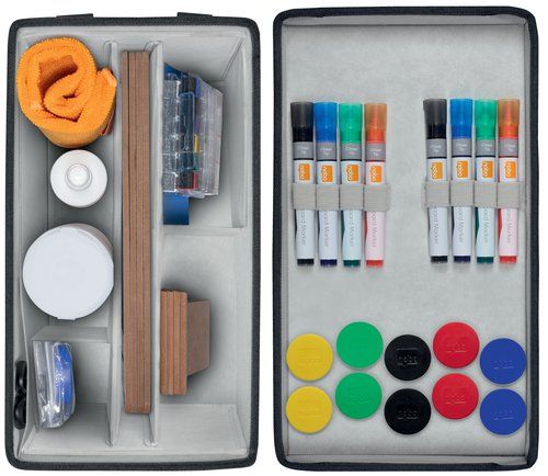 KIT de ACCESORIOS NOBO para PIZARRAS
( Incluye:10
