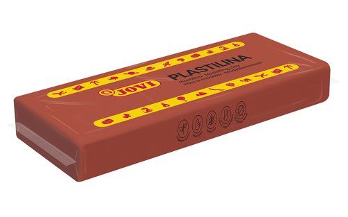 PLASTILINA JOVI 71 PASTILLA 150 gr. MARRON CAJA DE
