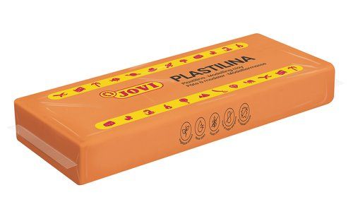 PLASTILINA JOVI 71 PASTILLA 150 gr. NARANJA CAJA D